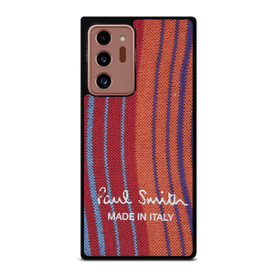 PAUL SMITH PATTERN MADE IN ITALY Samsung Galaxy Note 20 Ultra Case PAUL SMITH PATTERN MADE IN ITALY Samsung Galaxy Note 20 Ultra Case