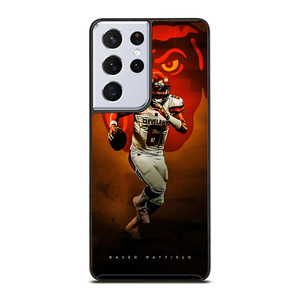 BAKER MAYFIELD CLEVELAND BROWNS Samsung Galaxy S21 Ultra Case BAKER MAYFIELD CLEVELAND BROWNS Samsung Galaxy S21 Ultra Case