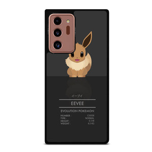 POKEMON EEVEE ABILITY Samsung Galaxy Note 20 Ultra Case POKEMON EEVEE ABILITY Samsung Galaxy Note 20 Ultra Case