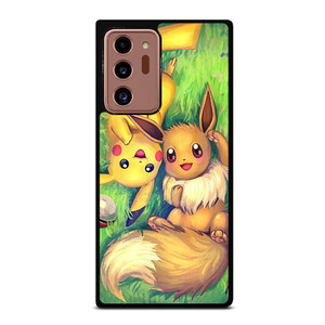 POKEMON EEVEE AND PIKACHU Samsung Galaxy Note 20 Ultra Case POKEMON EEVEE AND PIKACHU Samsung Galaxy Note 20 Ultra Case