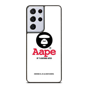 BAPE WHITE LOGO Samsung Galaxy S21 Ultra Case BAPE WHITE LOGO Samsung Galaxy S21 Ultra Case