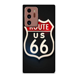 ROUTE 66 STREET US LOGO CARBON Samsung Galaxy Note 20 Ultra Case ROUTE 66 STREET US LOGO CARBON Samsung Galaxy Note 20 Ultra Case
