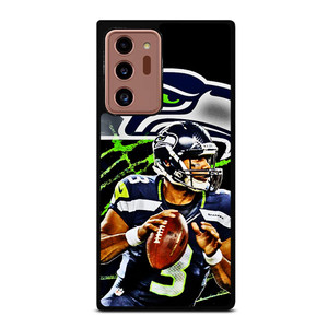 RUSSELL WILSON SEATTLE SEAHAWKS ART Samsung Galaxy Note 20 Ultra Case