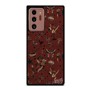 SAILOR JERRY TATTOO PATTERN Samsung Galaxy Note 20 Ultra Case SAILOR JERRY TATTOO PATTERN Samsung Galaxy Note 20 Ultra Case