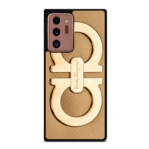 SALVATORE FERRAGAMO GOLD LOGO Samsung Galaxy Note 20 Ultra Case