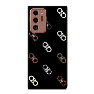 SALVATORE FERRAGAMO LOGO PATTERN Samsung Galaxy Note 20 Ultra Case
