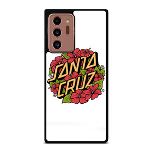 SANTA CRUZ SKATEBOARD FLORAL WHITE Samsung Galaxy Note 20 Ultra Case SANTA CRUZ SKATEBOARD FLORAL WHITE Samsung Galaxy Note 20 Ultra Case