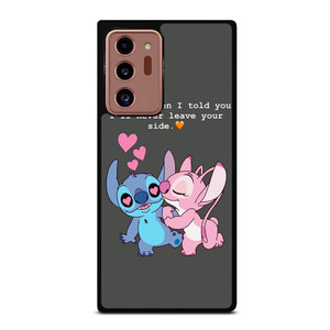 STITCH AND GIRLFRIEND LOVE QUOTE Samsung Galaxy Note 20 Ultra Case