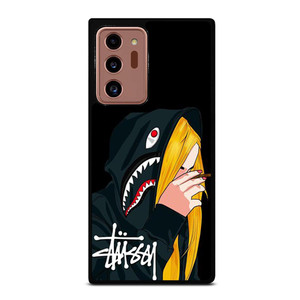 STUSSY BAPE SHARK Samsung Galaxy Note 20 Ultra Case STUSSY BAPE SHARK Samsung Galaxy Note 20 Ultra Case