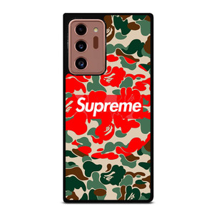 SUPREME BAPE CAMO Samsung Galaxy Note 20 Ultra Case SUPREME BAPE CAMO Samsung Galaxy Note 20 Ultra Case