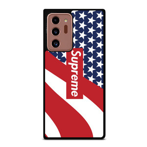 SUPREME LOGO AMERICAN FLAG Samsung Galaxy Note 20 Ultra Case SUPREME LOGO AMERICAN FLAG Samsung Galaxy Note 20 Ultra Case