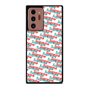 SUPREME RED BLUE PATTERN Samsung Galaxy Note 20 Ultra Case SUPREME RED BLUE PATTERN Samsung Galaxy Note 20 Ultra Case