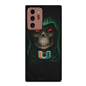 UM MIAMI HURRICANES SKULL Samsung Galaxy Note 20 Ultra Case UM MIAMI HURRICANES SKULL Samsung Galaxy Note 20 Ultra Case