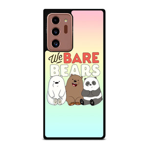 WE BARE BEARS COLORFUL Samsung Galaxy Note 20 Ultra Case WE BARE BEARS COLORFUL Samsung Galaxy Note 20 Ultra Case