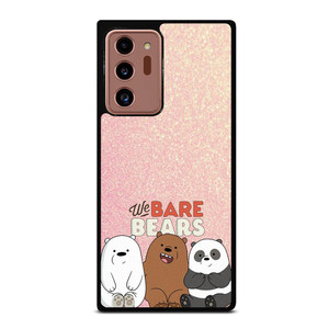 WE BARE BEARS PINK GILTTER Samsung Galaxy Note 20 Ultra Case WE BARE BEARS PINK GILTTER Samsung Galaxy Note 20 Ultra Case