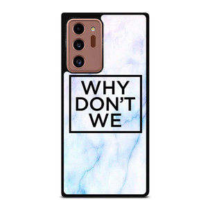 WHY DONT WE MARBLE LOGO Samsung Galaxy Note 20 Ultra Case WHY DONT WE MARBLE LOGO Samsung Galaxy Note 20 Ultra Case