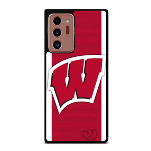 WISCONSIN BADGERS LOGO Samsung Galaxy Note 20 Ultra Case WISCONSIN BADGERS LOGO Samsung Galaxy Note 20 Ultra Case