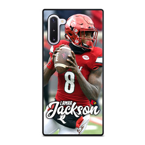 LAMAR JACKSON LOUISVILLE NFL Samsung Galaxy Note 10 Case LAMAR JACKSON LOUISVILLE NFL Samsung Galaxy Note 10 Case