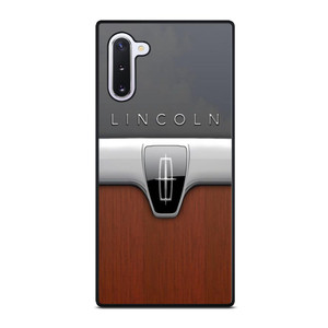 LINCOLN MOTOR WOODEN CHROME LOGO Samsung Galaxy Note 10 Case LINCOLN MOTOR WOODEN CHROME LOGO Samsung Galaxy Note 10 Case