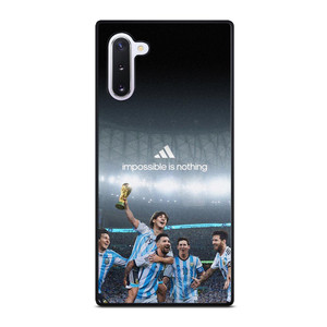 LIONEL MESSI IMPOSSIBLE IS NOTHING ADIDAS Samsung Galaxy Note 10 Case LIONEL MESSI IMPOSSIBLE IS NOTHING ADIDAS Samsung Galaxy Note 10 Case
