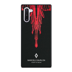 MARCELO BURLON RED Samsung Galaxy Note 10 Case
