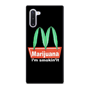 MARIJUANA X MCDONALD FUNNY Samsung Galaxy Note 10 Case MARIJUANA X MCDONALD FUNNY Samsung Galaxy Note 10 Case
