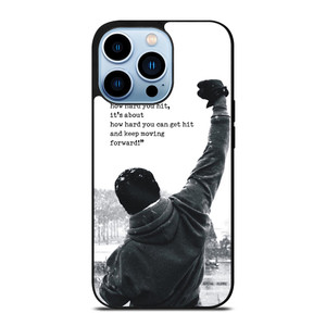 ROCKY MOTIVATIONAL QUOTES iPhone 13 Pro Max Case