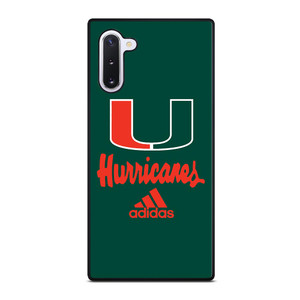 MIAMI HURRICANES GREEN LOGO Samsung Galaxy Note 10 Case MIAMI HURRICANES GREEN LOGO Samsung Galaxy Note 10 Case