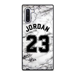 MICHAEL JORDAN 23 WHITE MARBLE Samsung Galaxy Note 10 Case