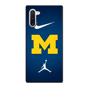 MICHIGAN WOLVERINES NIKE JORDAN Samsung Galaxy Note 10 Case MICHIGAN WOLVERINES NIKE JORDAN Samsung Galaxy Note 10 Case