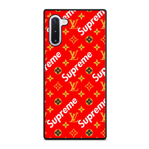 NEW SUPREME RED GOLD PATTERN Samsung Galaxy Note 10 Case