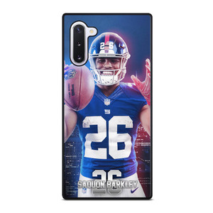 NEW YORK GIANTS SAQUON BARKLEY 26 NFL Samsung Galaxy Note 10 Case