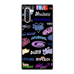 NEWJEANS STICKER COLLAGE Samsung Galaxy Note 10 Case NEWJEANS STICKER COLLAGE Samsung Galaxy Note 10 Case