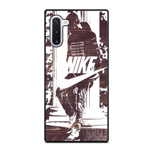 NIKE STREET URBAN BLACK WHITE Samsung Galaxy Note 10 Case NIKE STREET URBAN BLACK WHITE Samsung Galaxy Note 10 Case