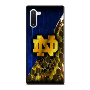NOTRE DAME FIGHTING IRISH GOLDEN LOGO Samsung Galaxy Note 10 Case NOTRE DAME FIGHTING IRISH GOLDEN LOGO Samsung Galaxy Note 10 Case