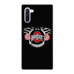 OHIO STATE FOOTBALL ART Samsung Galaxy Note 10 Case OHIO STATE FOOTBALL ART Samsung Galaxy Note 10 Case