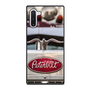 PETERBILT TRUCK METAL EMBLEM Samsung Galaxy Note 10 Case