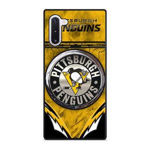 PITTSBURGH PENGUINS METAL NHL Samsung Galaxy Note 10 Case PITTSBURGH PENGUINS METAL NHL Samsung Galaxy Note 10 Case