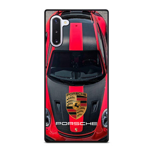 PORSCHE RED CAR LOGO Samsung Galaxy Note 10 Case