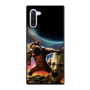 ROCKET RACCOON GROOT AVENGER Samsung Galaxy Note 10 Case ROCKET RACCOON GROOT AVENGER Samsung Galaxy Note 10 Case