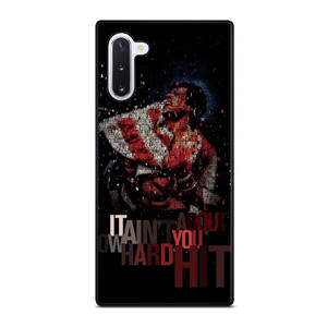 ROCKY BALBOA QUOTE Samsung Galaxy Note 10 Case ROCKY BALBOA QUOTE Samsung Galaxy Note 10 Case