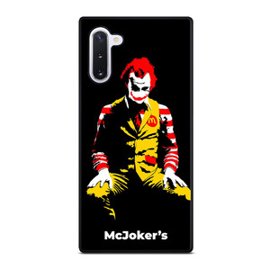 RONALD MCDONALDS JOKER MASCOT Samsung Galaxy Note 10 Case RONALD MCDONALDS JOKER MASCOT Samsung Galaxy Note 10 Case