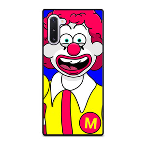 RONALD MCDONALDS MASCOT CARTOON Samsung Galaxy Note 10 Case RONALD MCDONALDS MASCOT CARTOON Samsung Galaxy Note 10 Case