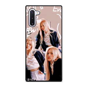 ROSE BLACKPINK SCRIBBLED Samsung Galaxy Note 10 Case ROSE BLACKPINK SCRIBBLED Samsung Galaxy Note 10 Case