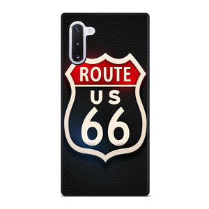 ROUTE 66 STREET US LOGO CARBON Samsung Galaxy Note 10 Case
