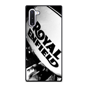 ROYAL ENFIELD LOGO BLACK WHITE Samsung Galaxy Note 10 Case