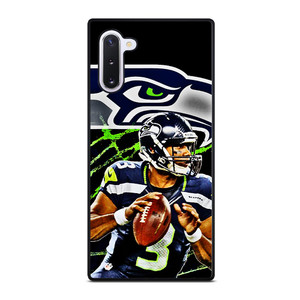 RUSSELL WILSON SEATTLE SEAHAWKS ART Samsung Galaxy Note 10 Case RUSSELL WILSON SEATTLE SEAHAWKS ART Samsung Galaxy Note 10 Case