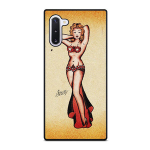 SAILOR JERRY BIKINI GIRL TATTOO Samsung Galaxy Note 10 Case