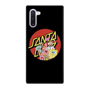 SANTA CRUZ SKATEBOARD X SPONGEBOB Samsung Galaxy Note 10 Case SANTA CRUZ SKATEBOARD X SPONGEBOB Samsung Galaxy Note 10 Case