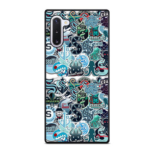 SEATTLE KRAKEN OCTOPUS COLLAGE Samsung Galaxy Note 10 Case SEATTLE KRAKEN OCTOPUS COLLAGE Samsung Galaxy Note 10 Case